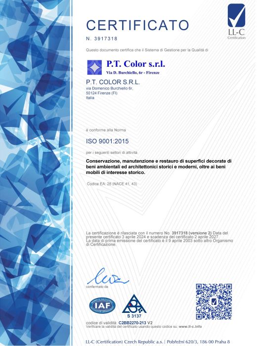 Certificazione ISO 9001:2015